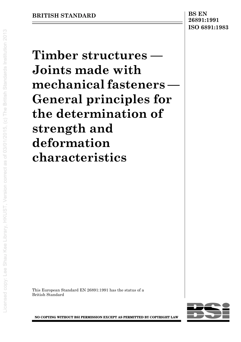 BS EN 26891-1991 (2000) ISO 6891-1983.pdf_第1页