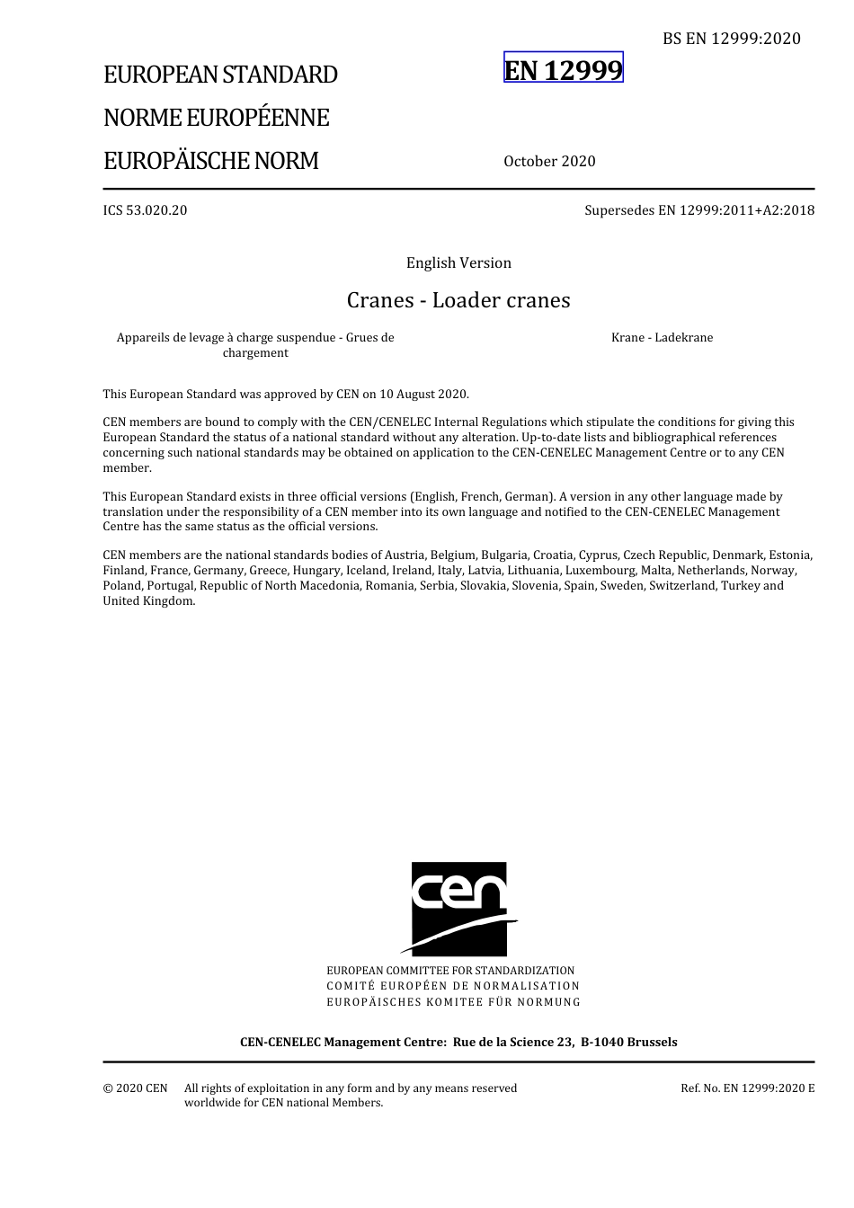 BS EN 12999-2020.pdf_第3页