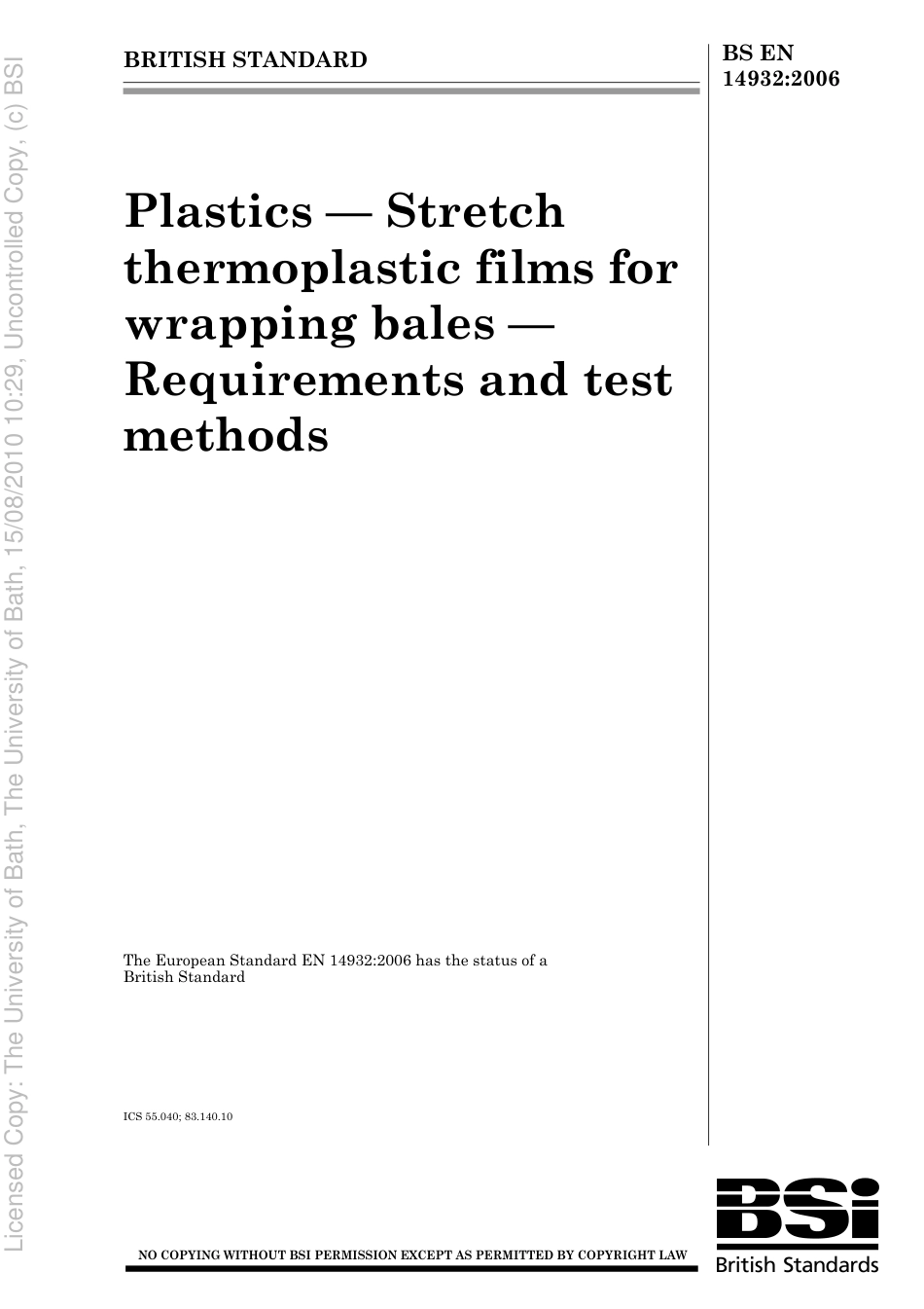 BS EN 149322006.pdf_第1页