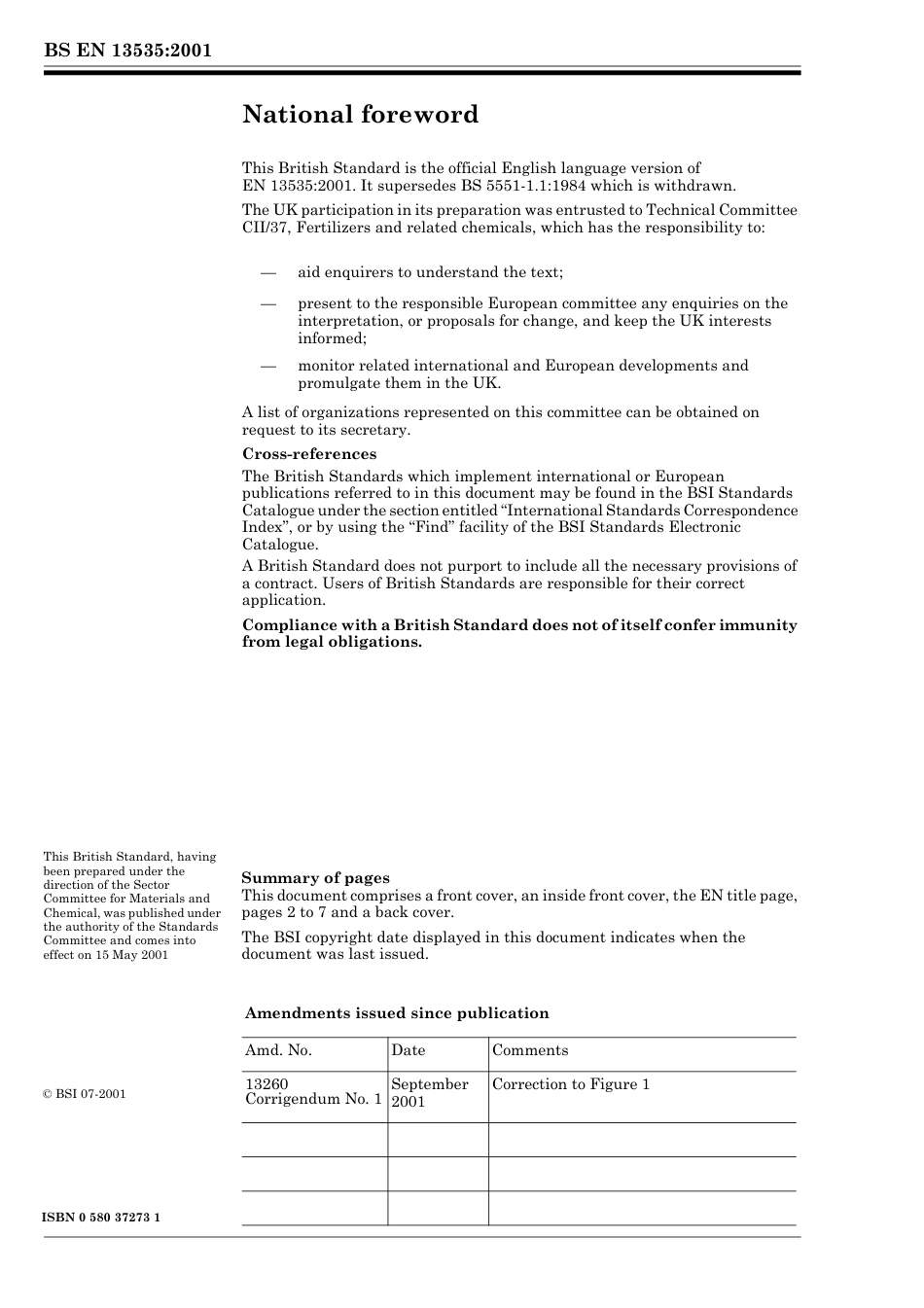 BS EN 13535-2001 (2011).pdf_第2页