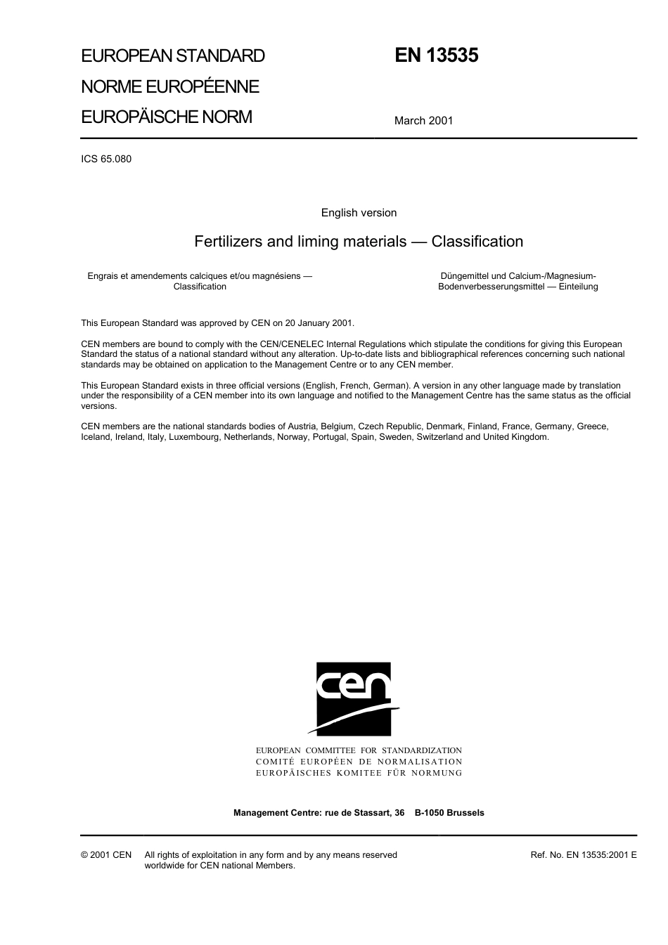 BS EN 13535-2001 (2011).pdf_第3页