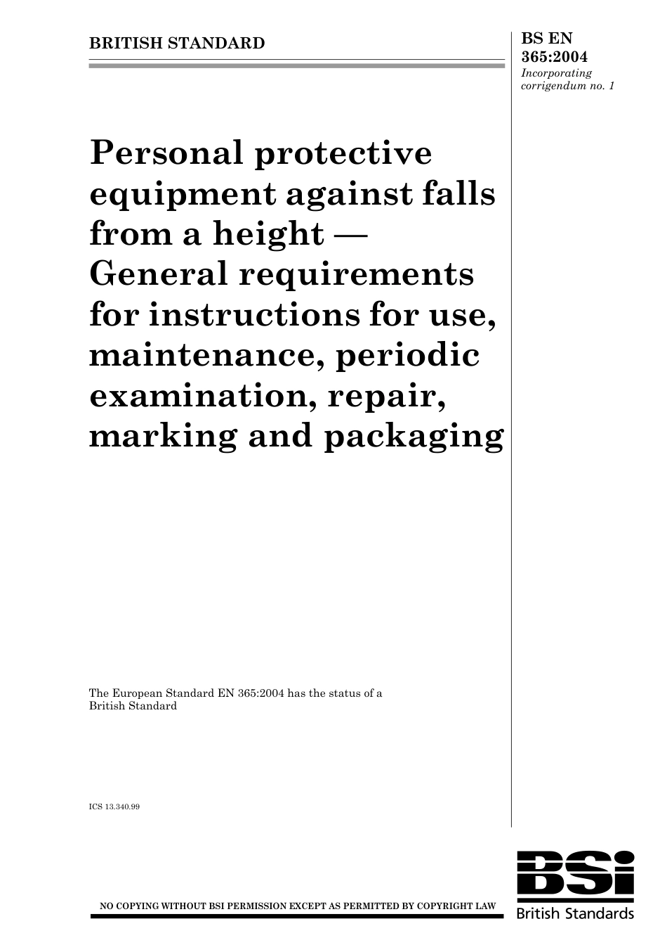 BS EN 00365-2004 (2007).pdf_第1页