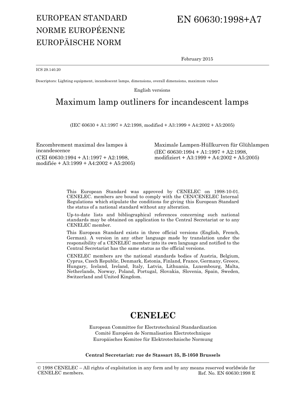 BS EN 60630-1998 + A7-2015.pdf_第3页