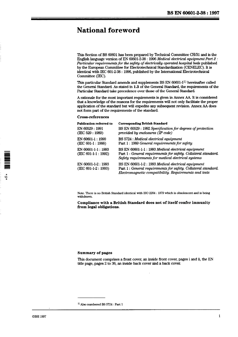 BS EN 60601-2-38-1997 (BS 5724-2.38-1997) scan.pdf_第3页