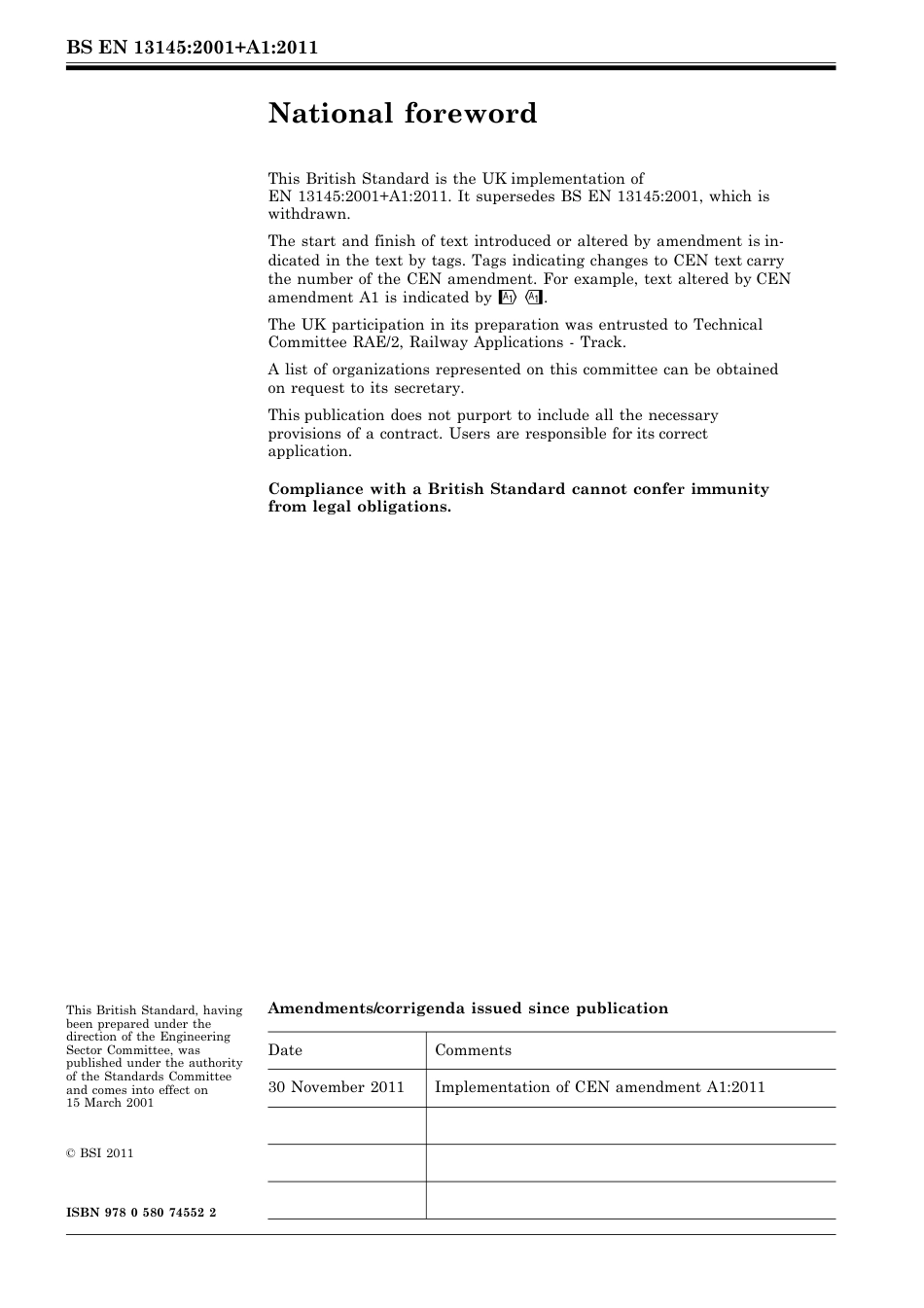 BS EN 13145-2001 + A1-2011.pdf_第2页