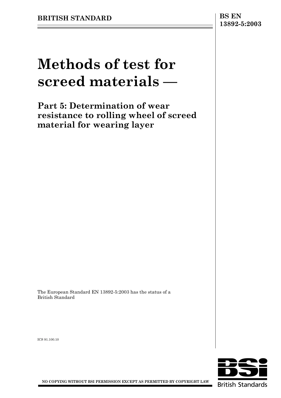 BS EN 13892-5-2003.pdf_第1页