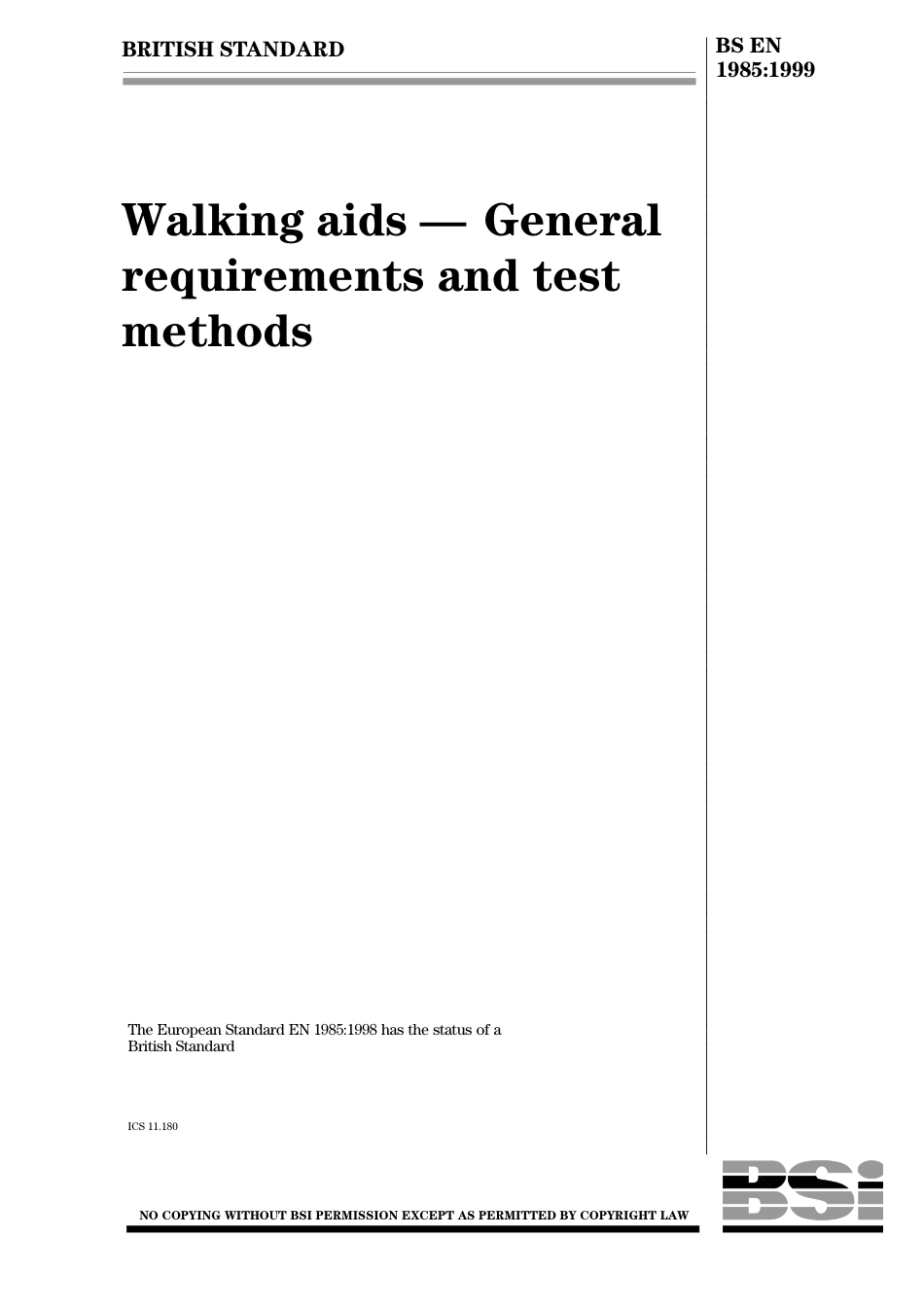 BS EN 01985-1999.pdf_第1页