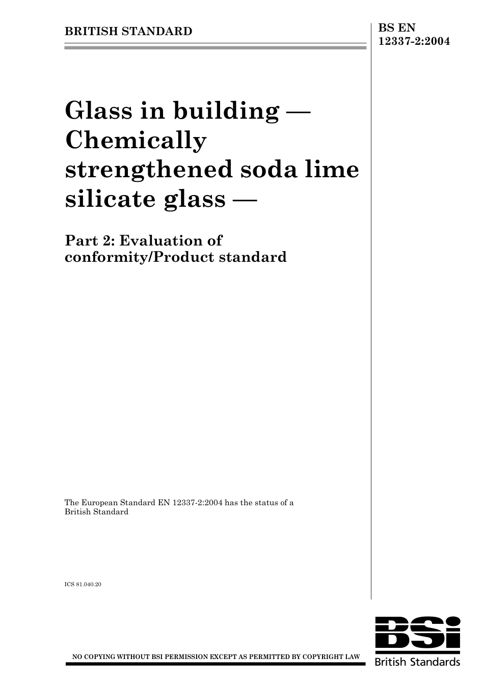 BS EN 12337-2-2004.pdf_第1页