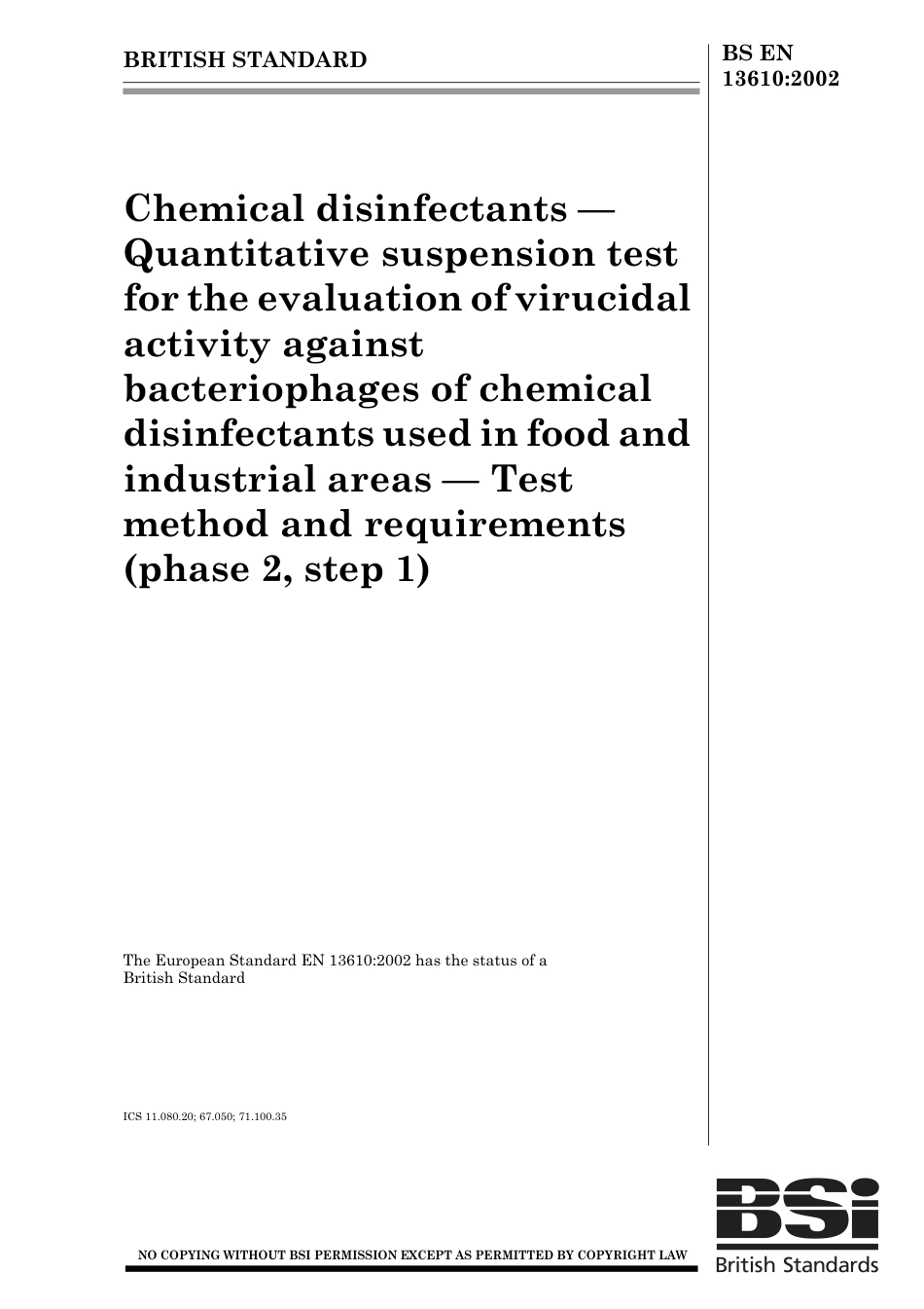 BS EN 13610-2002.pdf_第1页