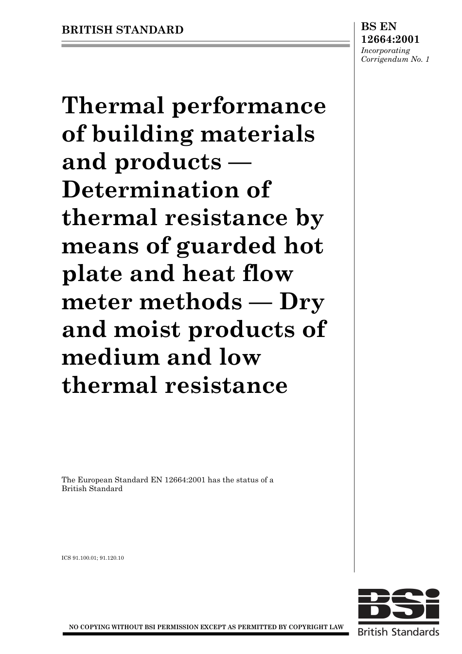 BS EN 12664-2001 (2002).pdf_第1页