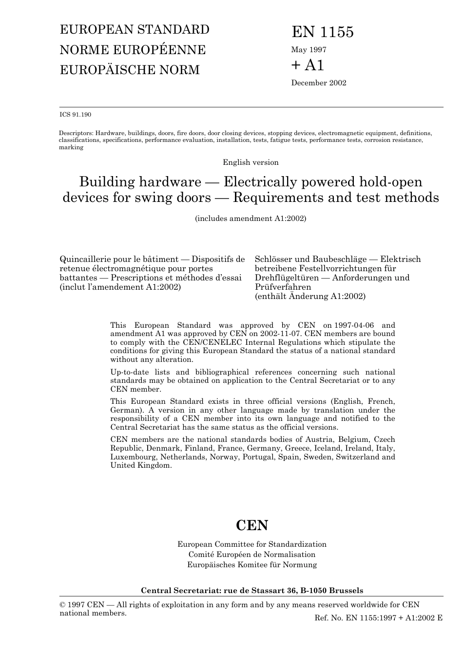 BS EN 01155-1997 (2006).pdf_第3页