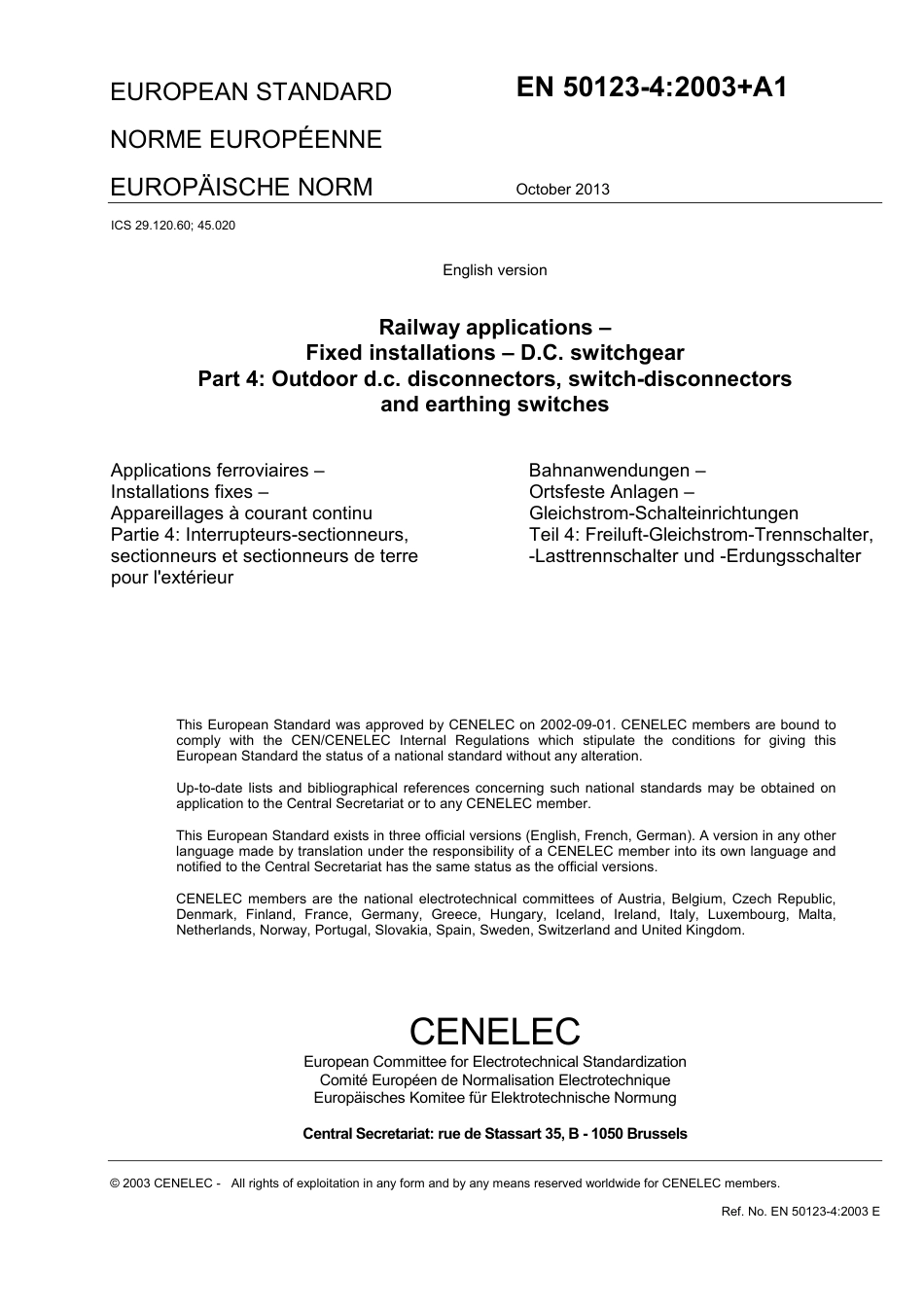 BS EN 50123-4-2003 + A1-2013.pdf_第3页