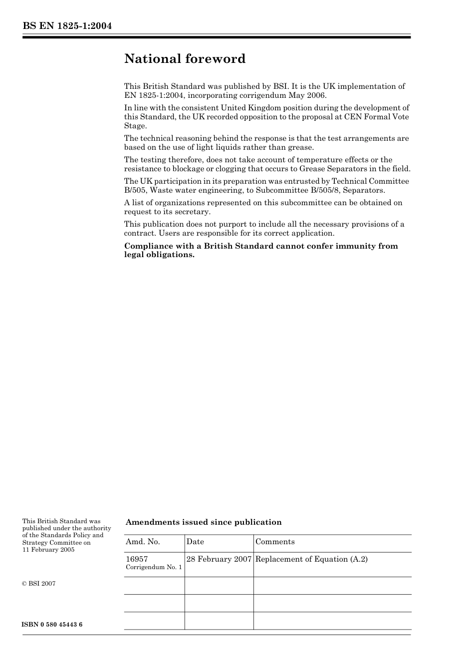 BS EN 01825-1-2004 (2007).pdf_第2页