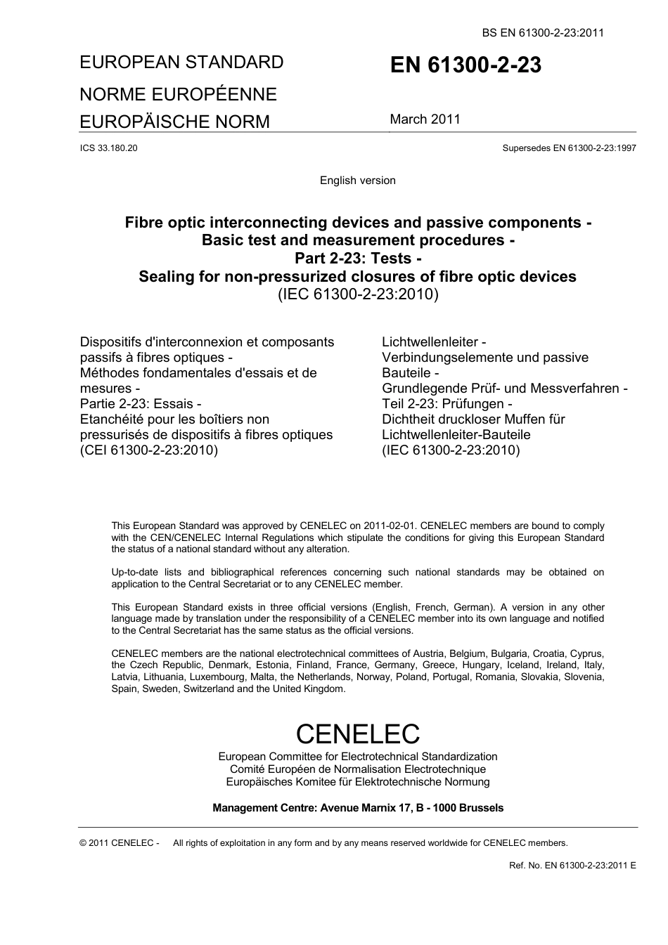 BS EN 61300-2-23-2011.pdf_第3页