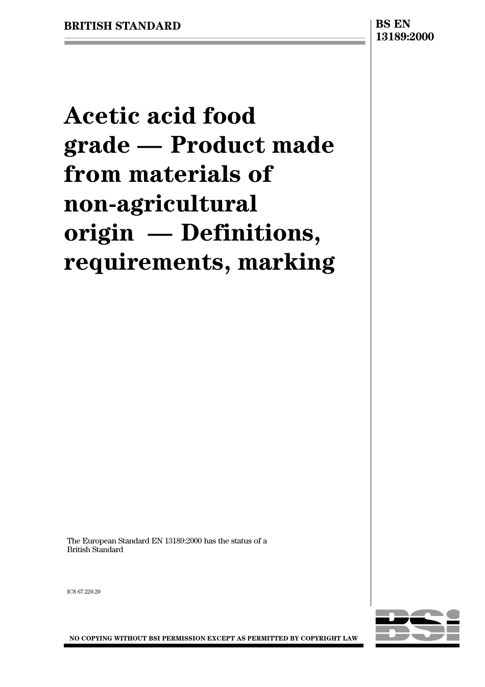 BS EN 13189-2000.pdf_第1页