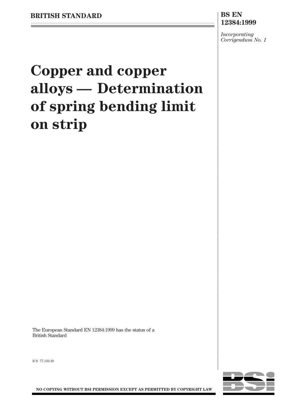 BS EN 12384-1999 (2000).pdf_第1页