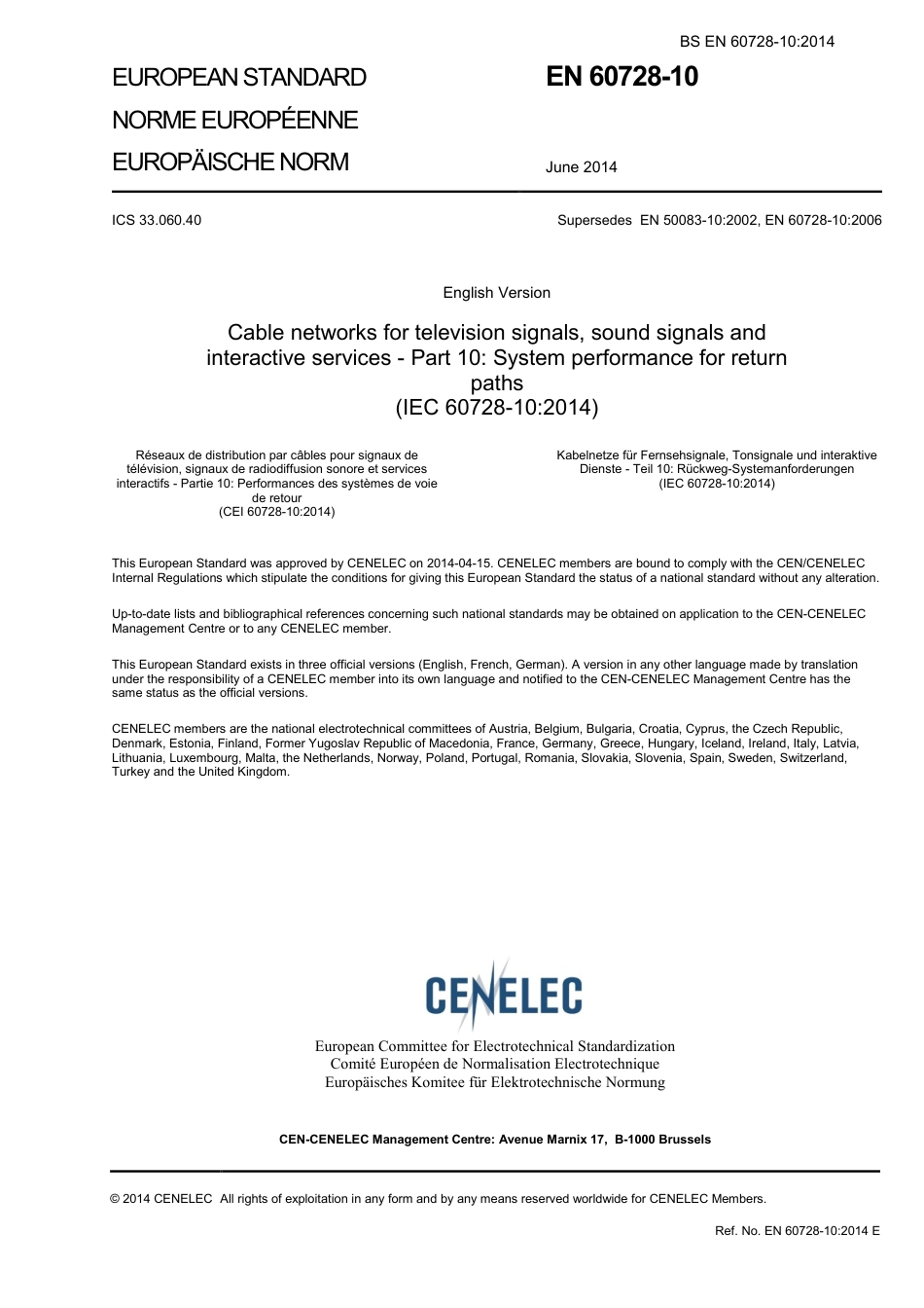 BS EN 60728-10-2014.pdf_第3页