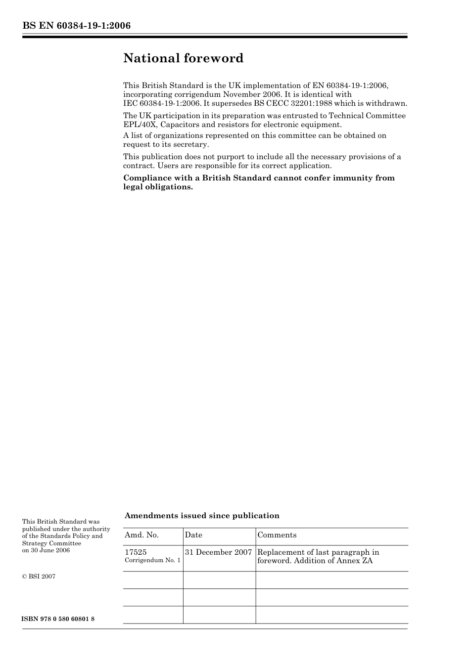 BS EN 60384-19-1-2006 (2007).pdf_第2页