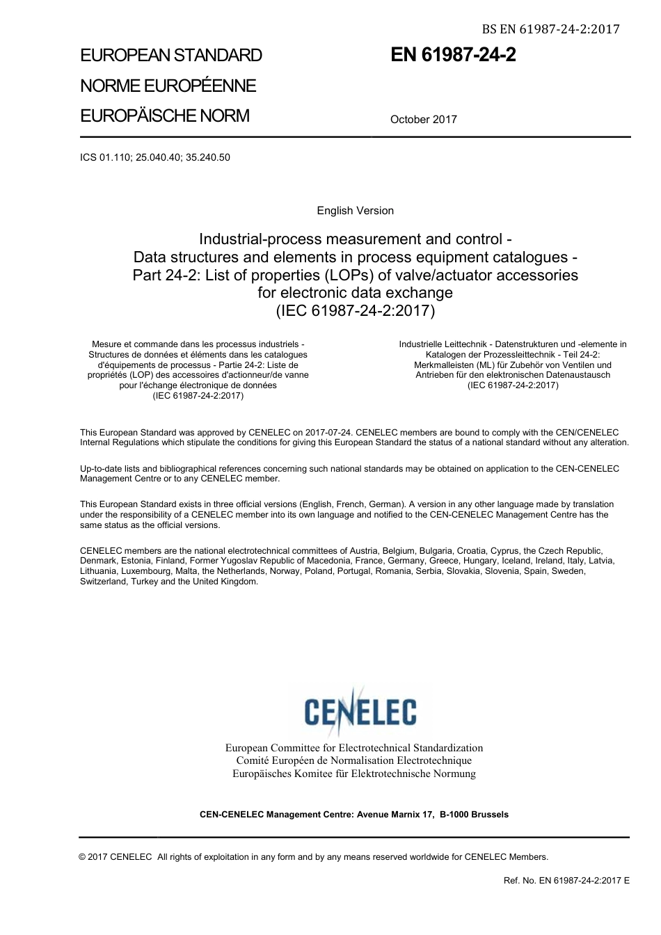 BS EN 61987-24-2-2017.pdf_第3页