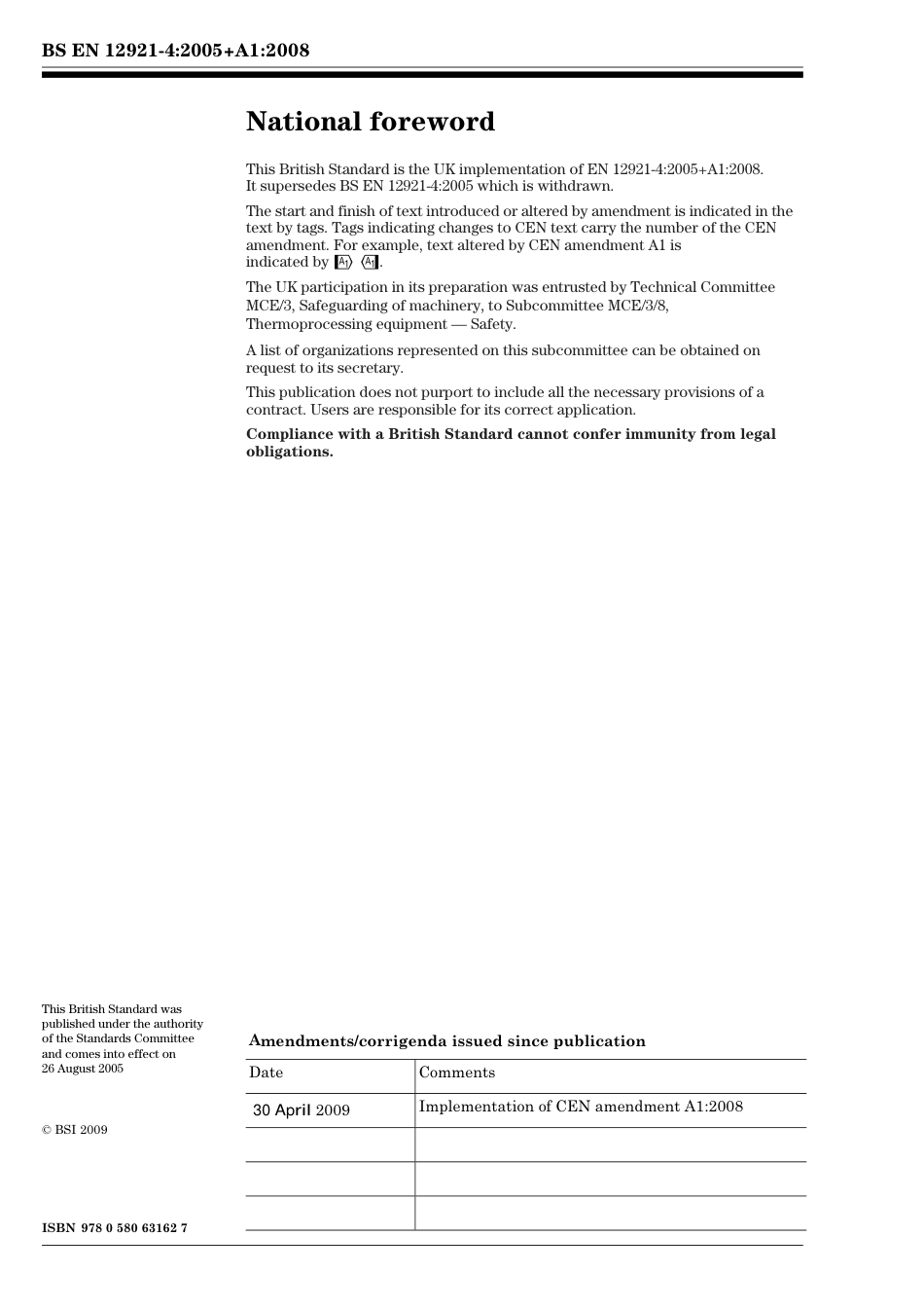 BS EN 12921-4-2005 + A1-2008 (2009).pdf_第2页