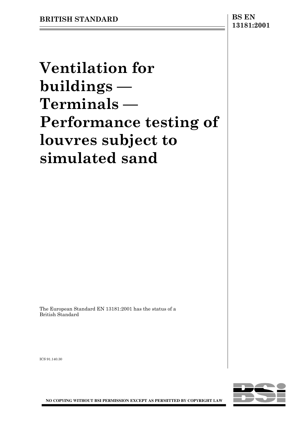 BS EN 13181-2001.pdf_第1页