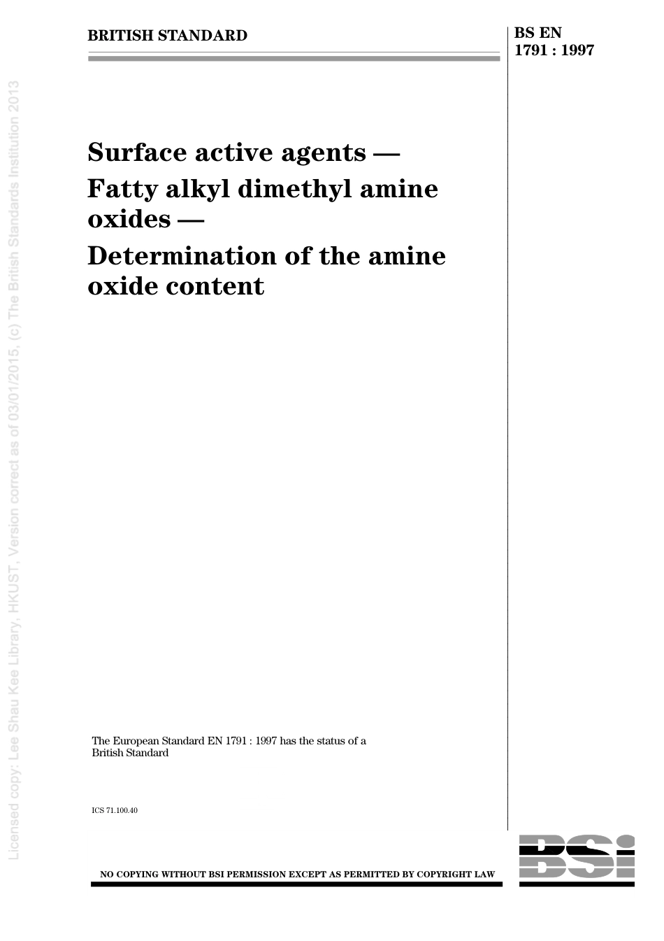 BS EN 01791-1997.pdf_第1页