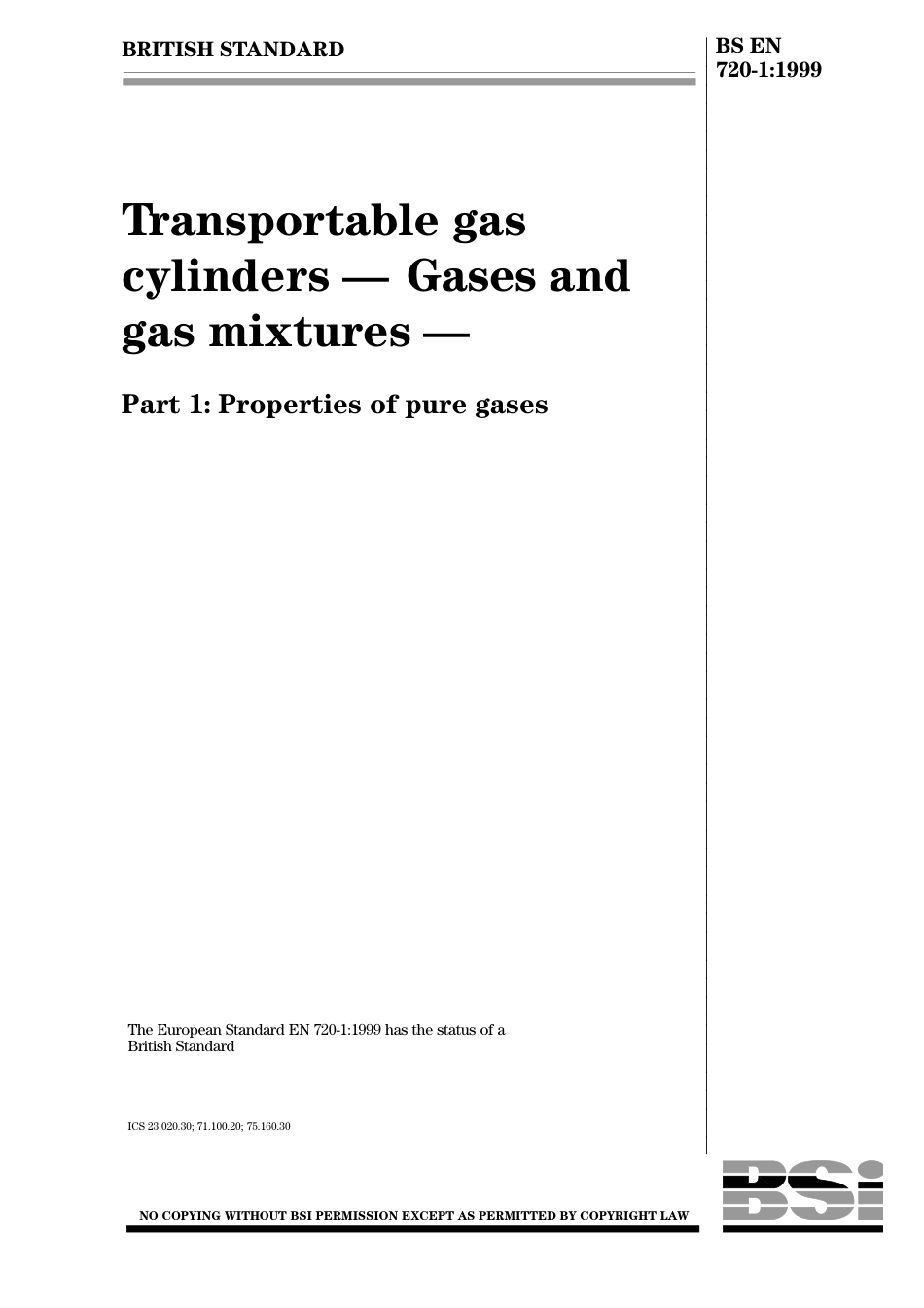BS EN 00720-1-1999.pdf_第1页