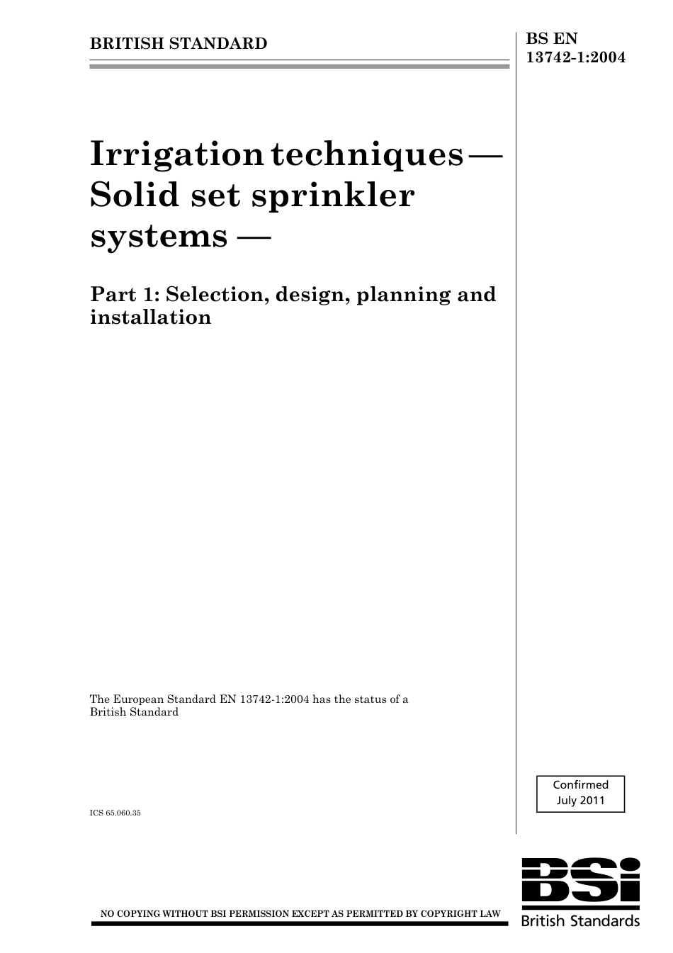 BS EN 13742-1-2004 (2011).pdf_第1页