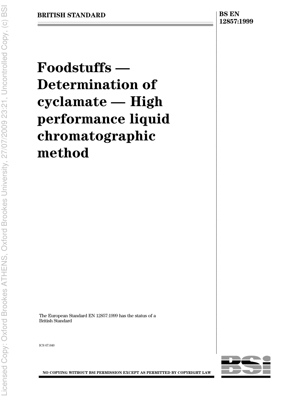 BS EN 12857-1999.pdf_第1页