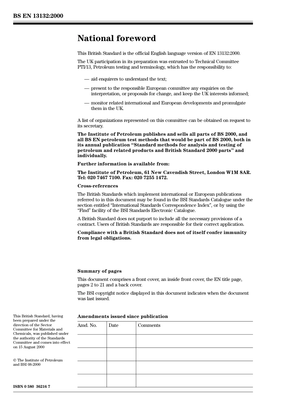 BS EN 13132-2000 (BS 2000-466-2001).pdf_第2页