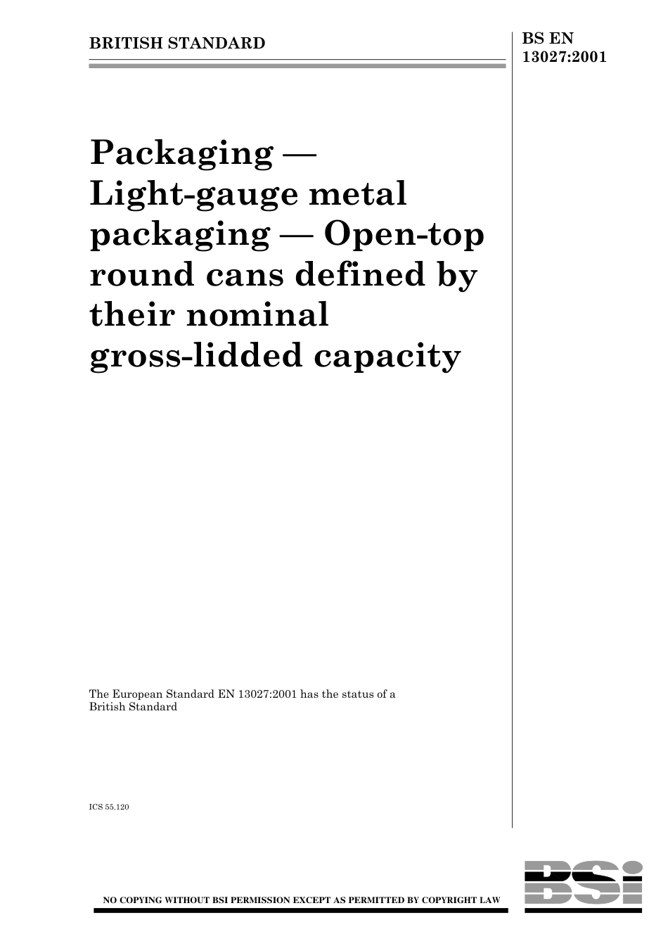 BS EN 13027-2001.pdf_第1页