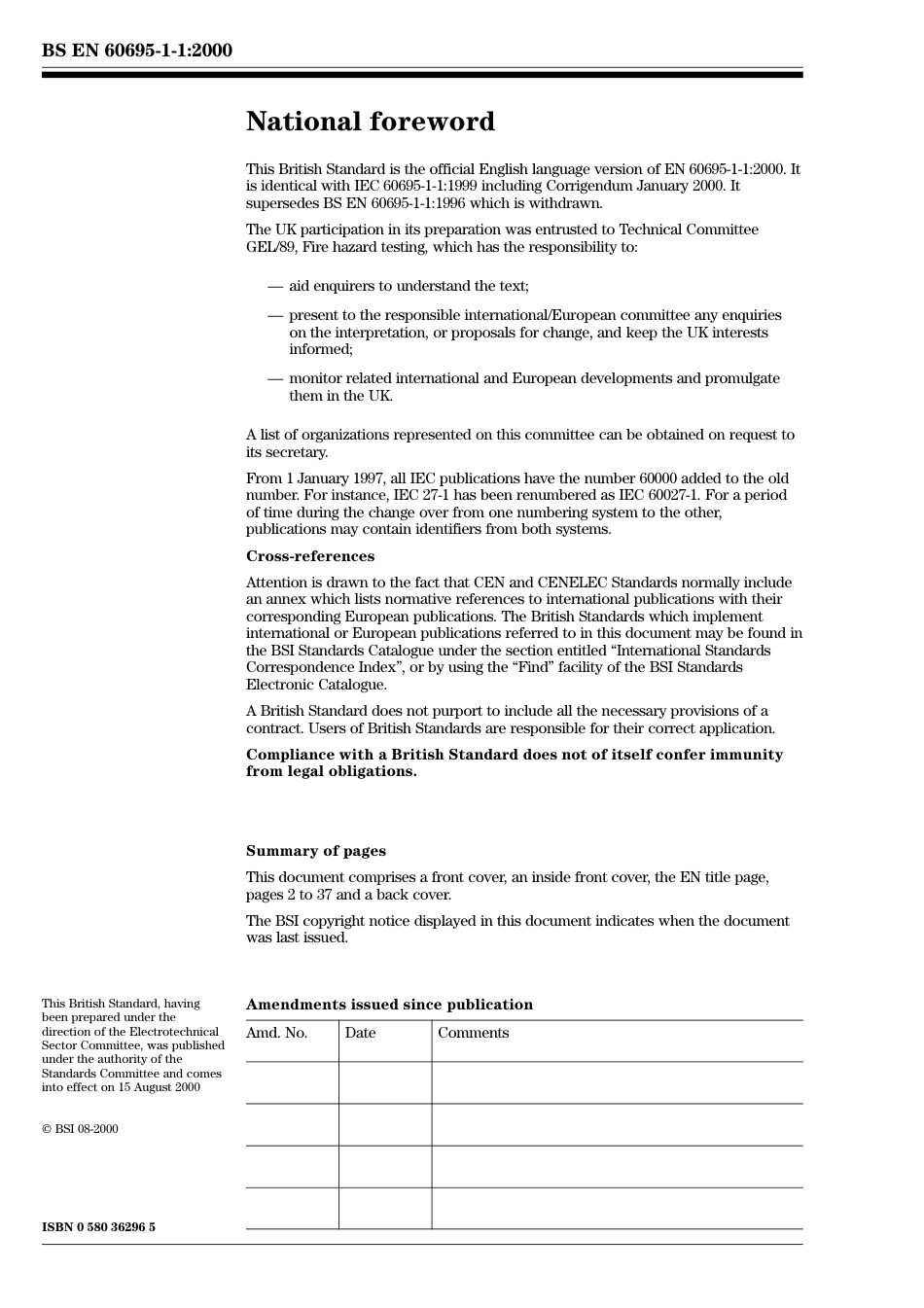 BS EN 60695-1-1-2000.pdf_第2页