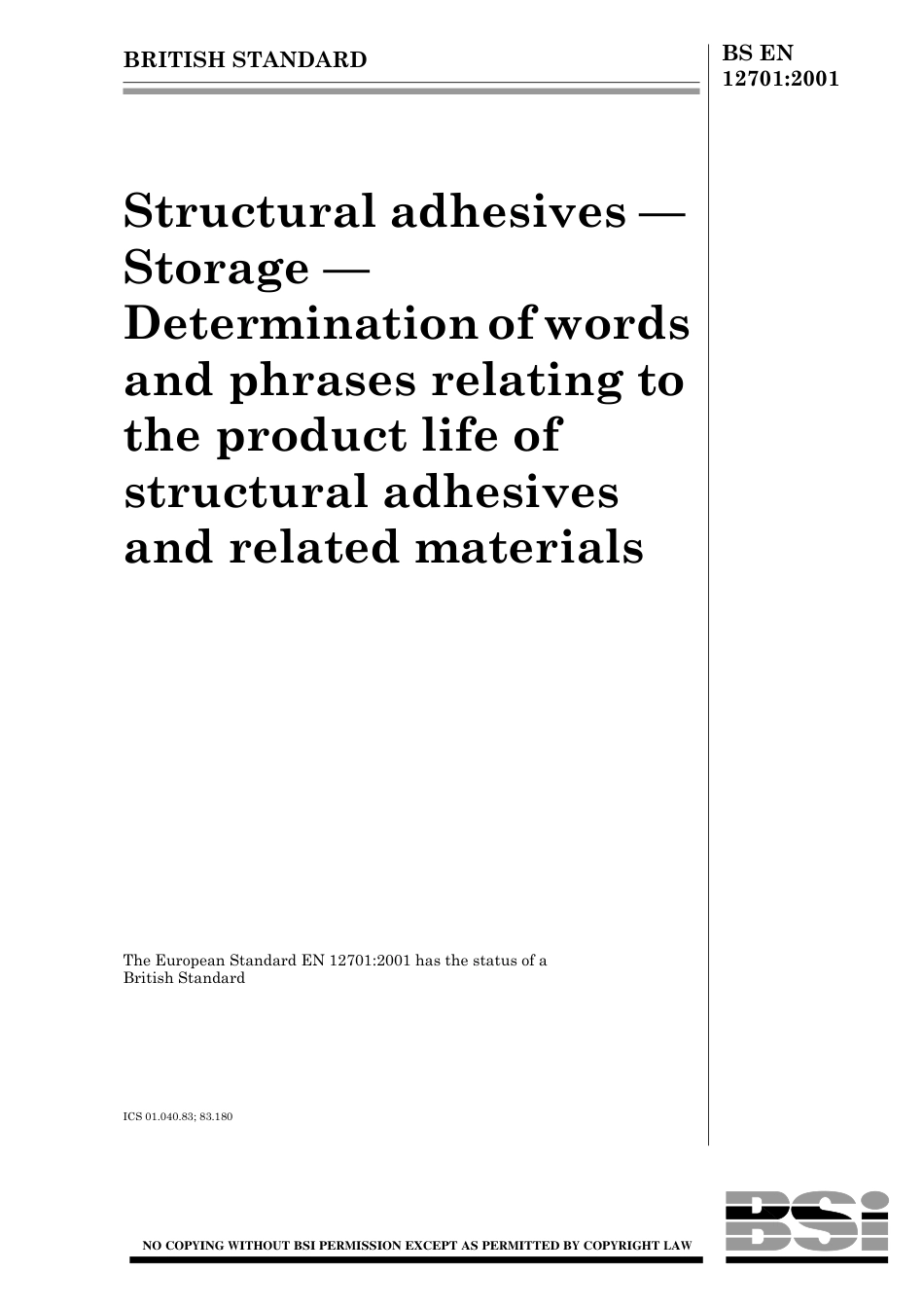 BS EN 12701-2001.pdf_第1页