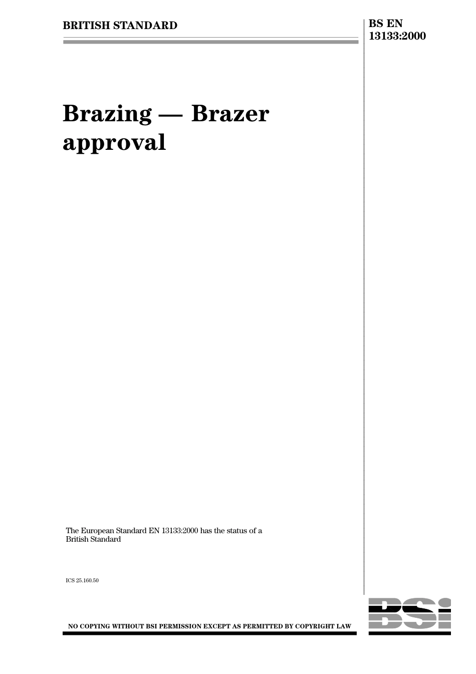 BS EN 13133-2000.pdf_第1页