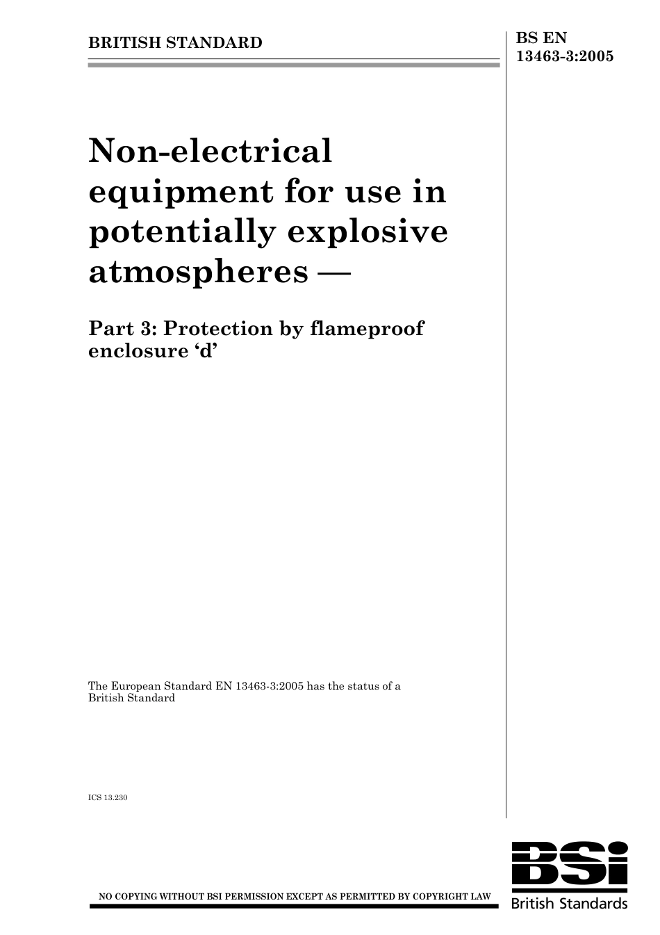 BS EN 13463-3-2005.pdf_第1页