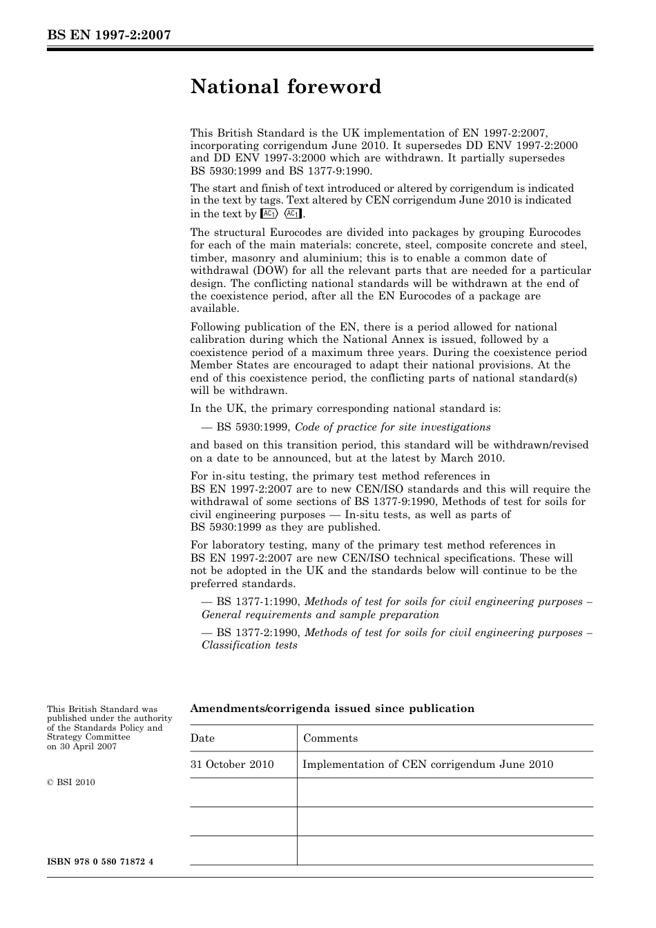 BS EN 01997-2-2007 (2010).pdf_第2页