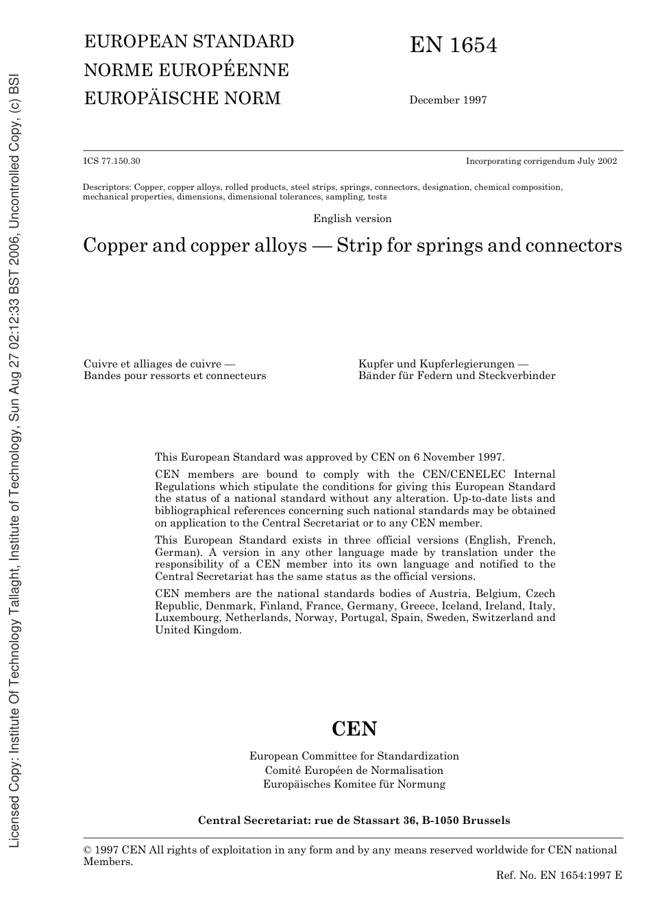 BS EN 01654-1998 (2003).pdf_第3页