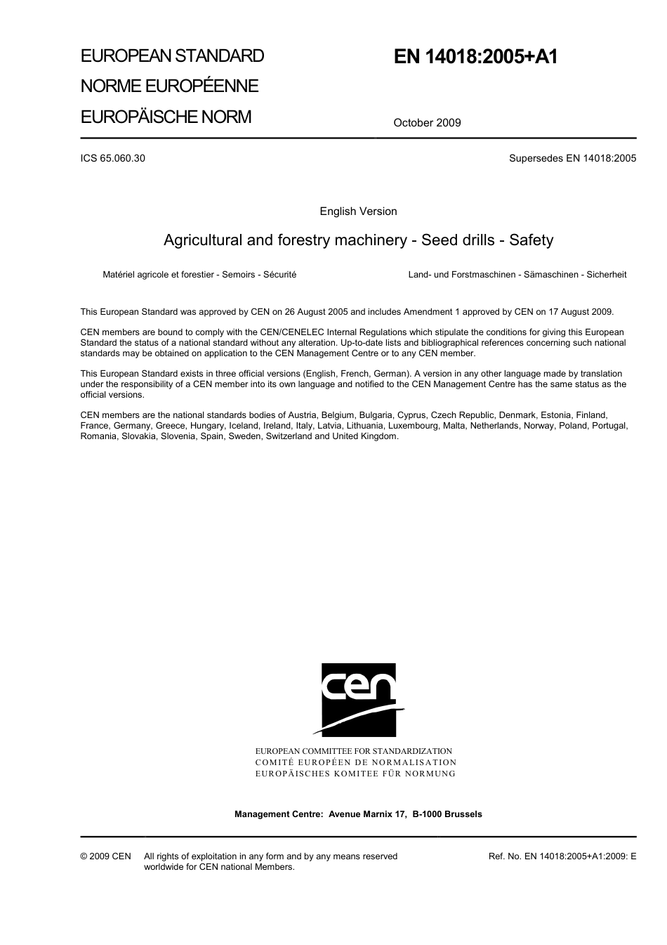 BS EN 14018-2005 + A1-2009.pdf_第3页