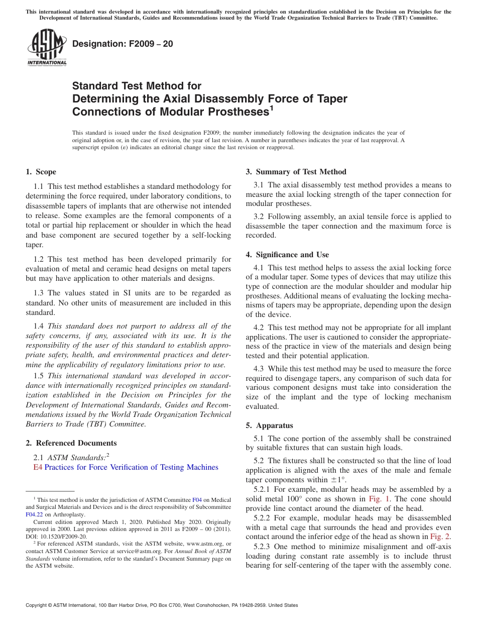 ASTM F2009 - 20.pdf_第1页