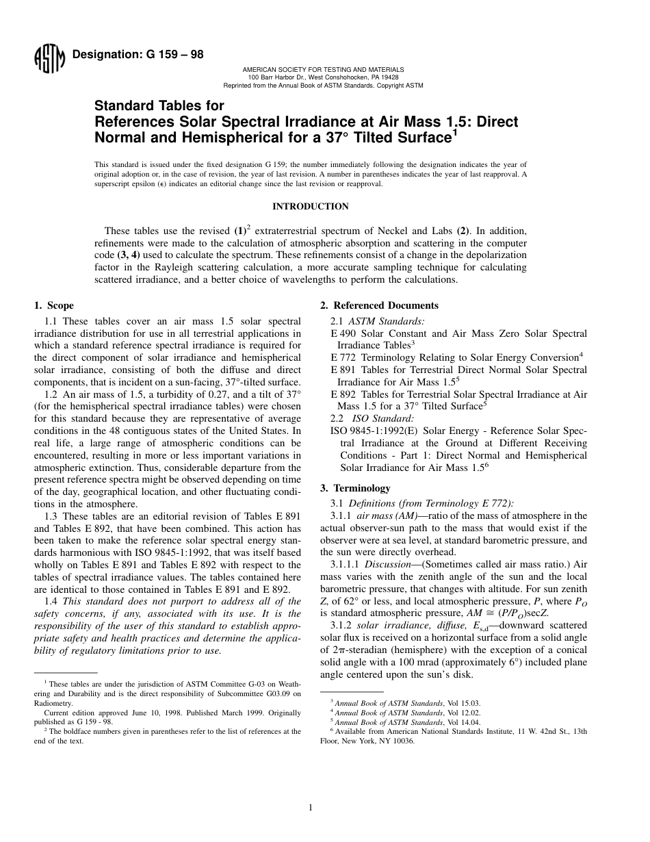 ASTM G159 - 98.pdf_第1页