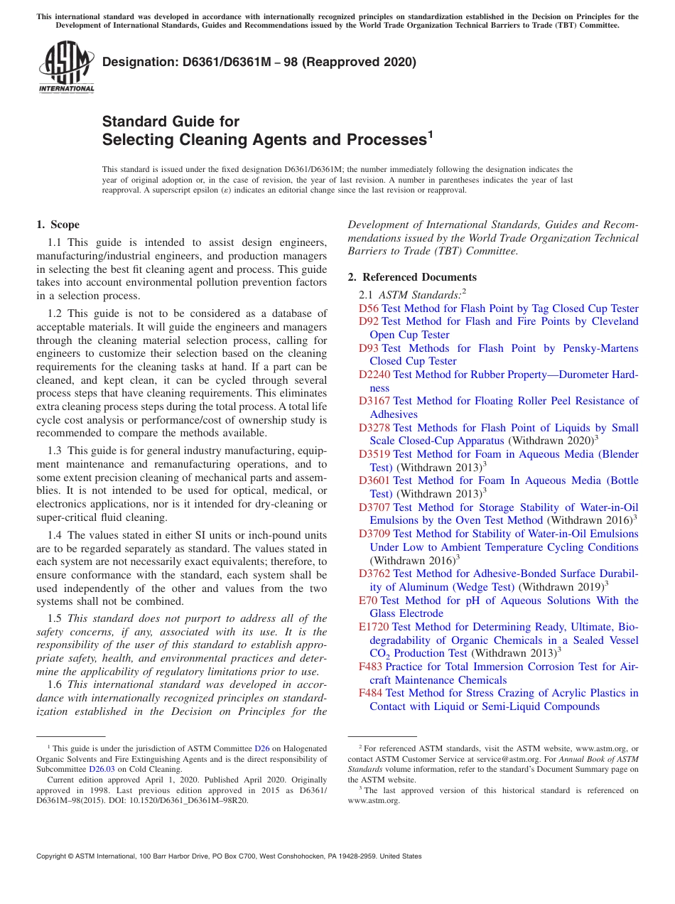 ASTM D6361 - D 6361M - 98 (2020).pdf_第1页