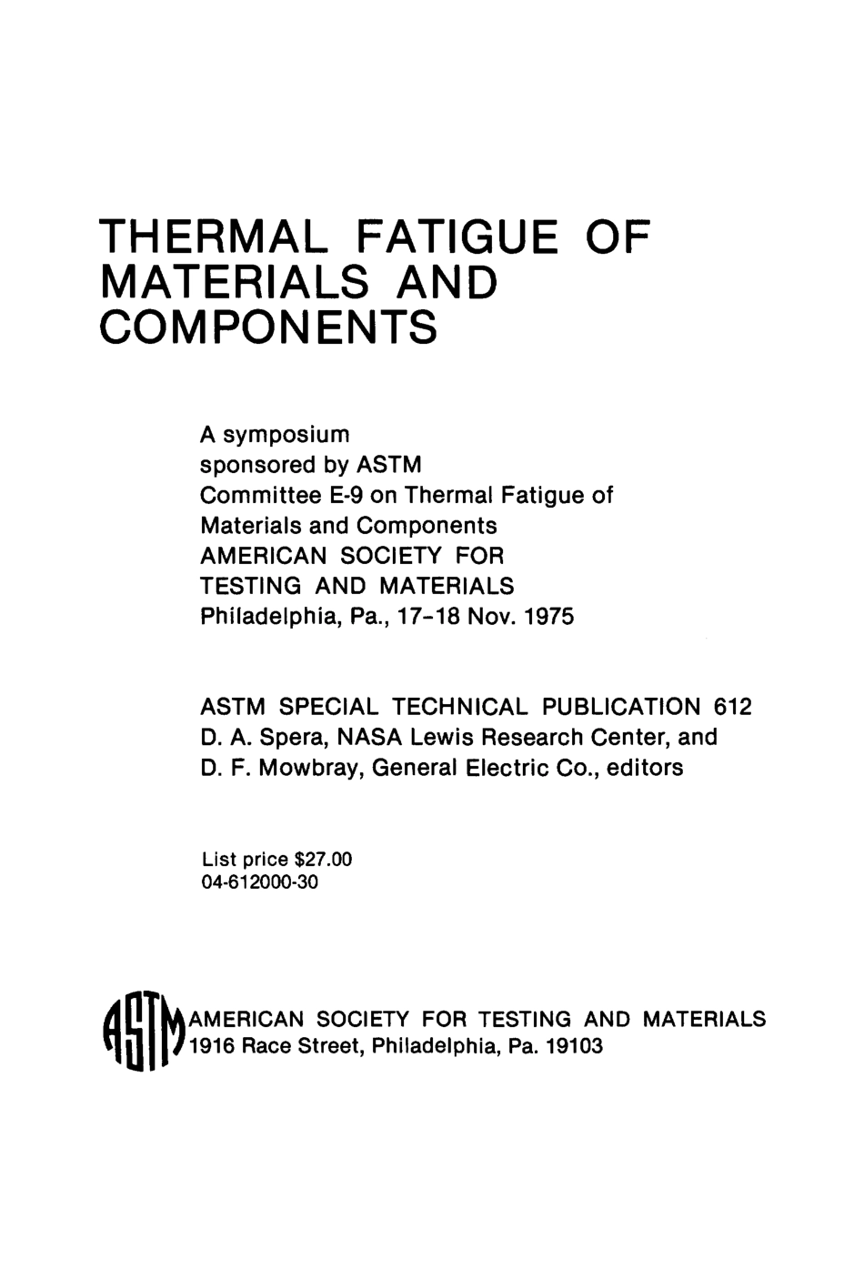 ASTM STP 612-1976.pdf_第2页