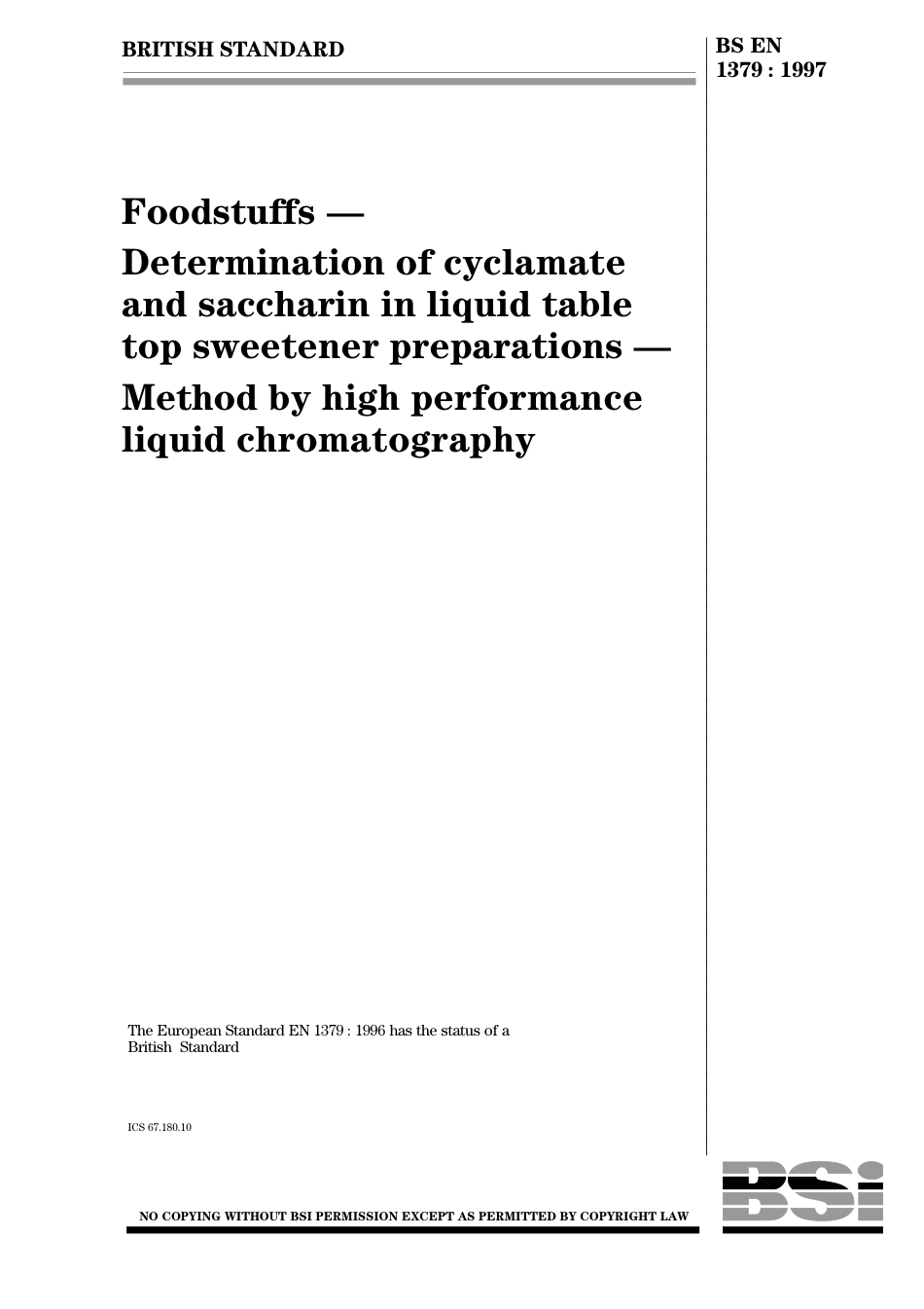 BS EN 01379-1997.pdf_第1页