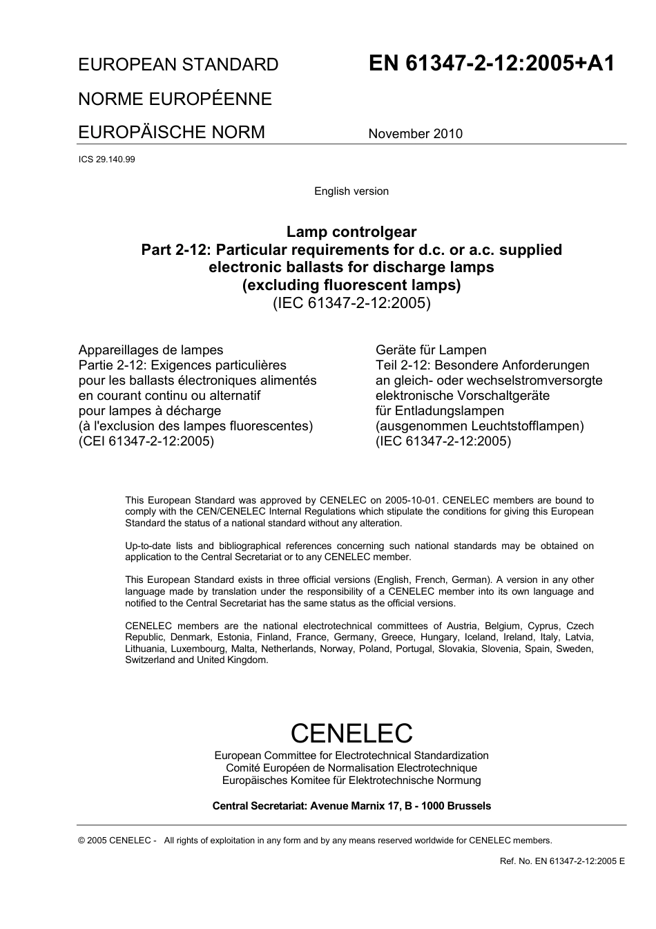 BS EN 61347-2-12-2005 + A1-2010.pdf_第3页