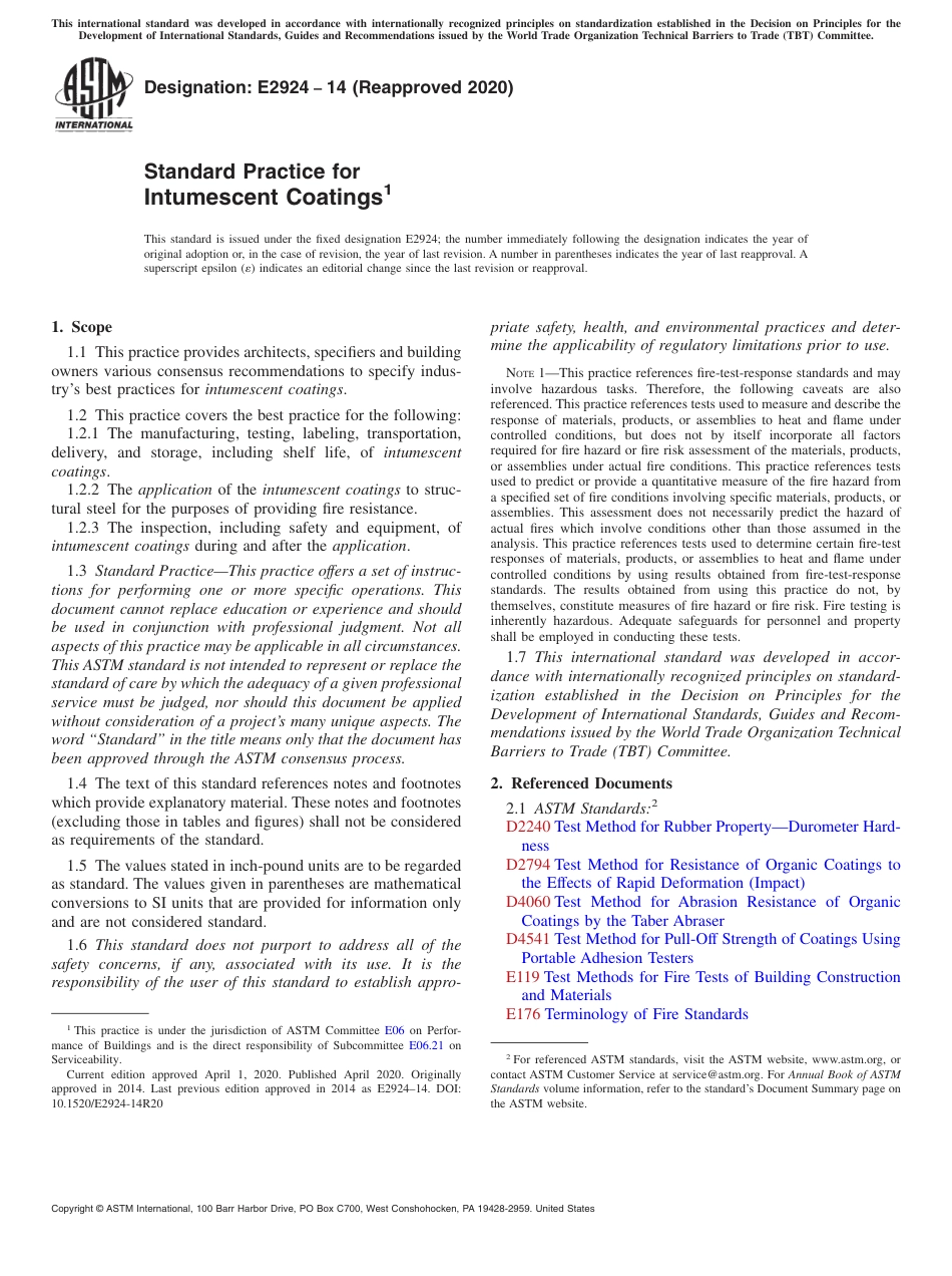 ASTM E2924 - 14 (2020).pdf_第1页