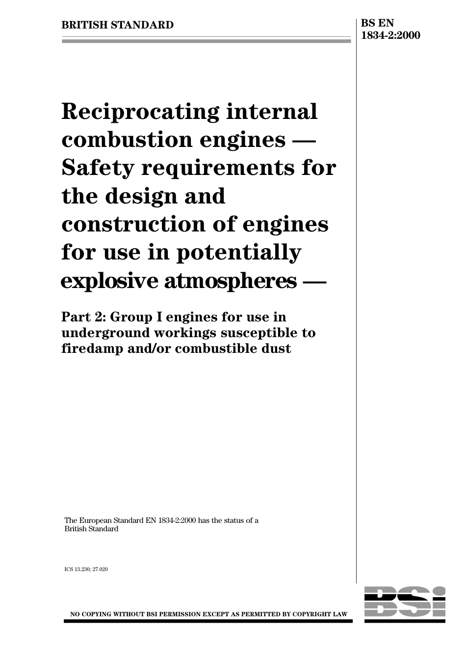 BS EN 01834-2-2000.pdf_第1页