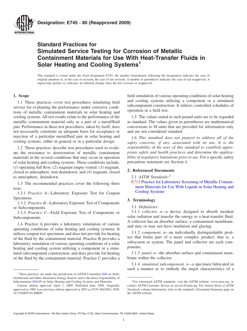 ASTM E745 - 80 (2009).pdf_第1页