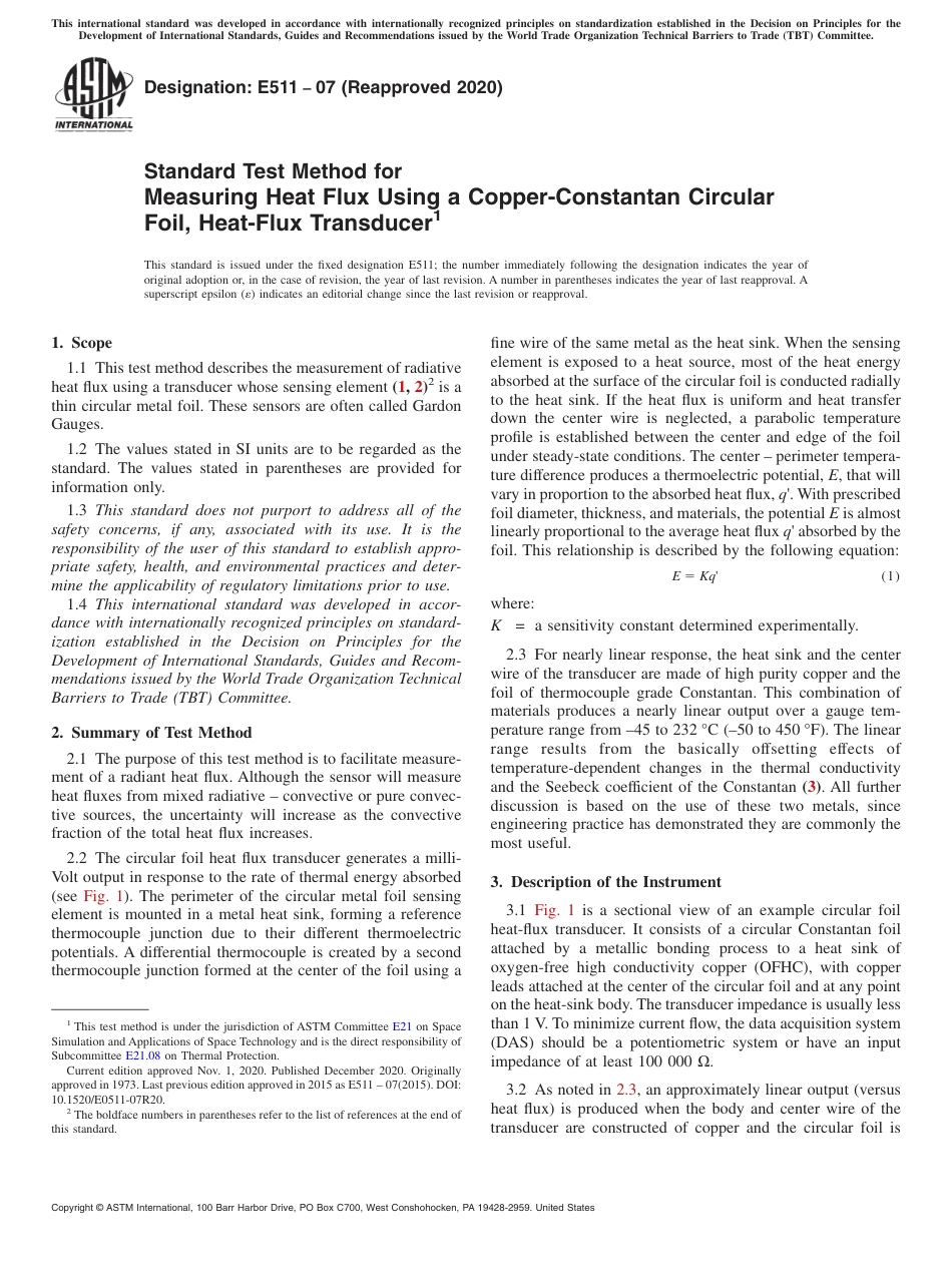 ASTM E511 - 07 (2020).pdf_第1页