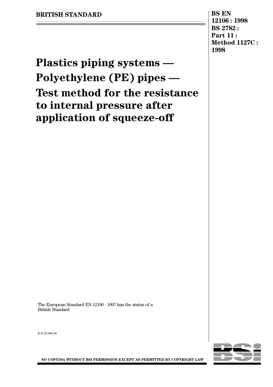 BS EN 12106-1998.pdf_第1页