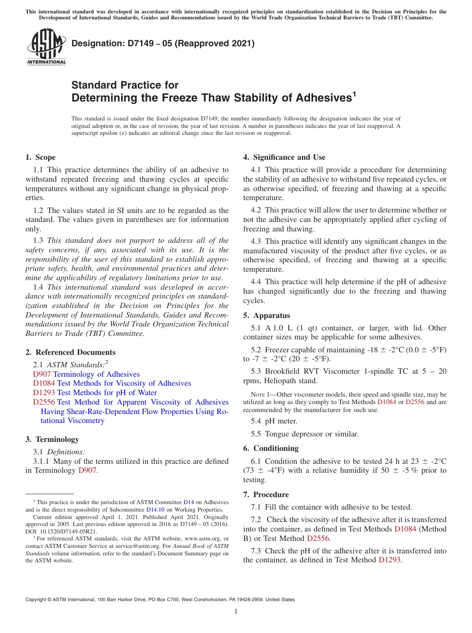 ASTM D7149 - 05 (2021).pdf_第1页
